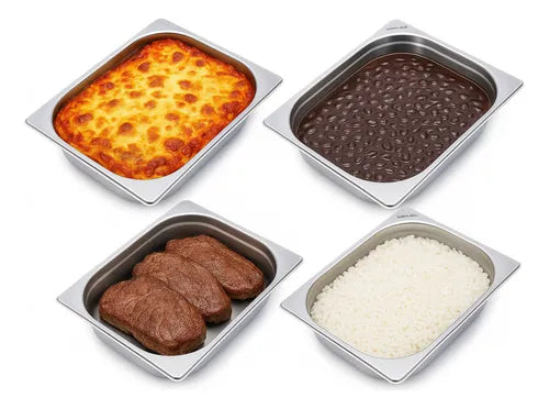 Kit 2 Cubas 1/4 65mm Lisa Modelo Europeu - Vaccarin