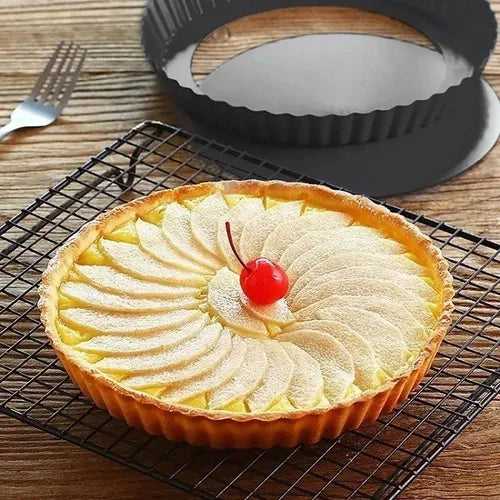 TORTA CRESPA FUNDO REMOVÍVEL 21 (20,5 x 17,0 x 3,0 cm)