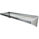 Escorredor Suspenso 1,8m Inox 304 Para Cozinha Profissional