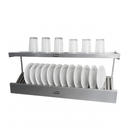 Escorredor 25 Pratos Suspenso Inox 304 Promaq – Organização e Higiene para Cozinhas Profissionais