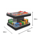 Expositor Refrigerado Self Service Linha Suprema 1,36m Frilux