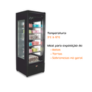 Expositor Refrigerado Vitrine 6 Níveis 220V Frilux