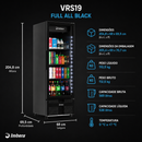 Expositor Refrigerado Inverter All Black VRS19 Imbera