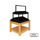 Expositor para Frutas e Legumes de Madeira - Allkit