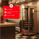 Forno Multiuso Giratório 128kg à Gás Bivolt Progás