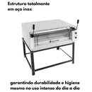 Forno Roma Inox FIRI110 Venâncio Profissional para Padarias e Restaurantes