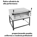 Forno Roma Inox FIRI110 Venâncio Profissional para Padarias e Restaurantes