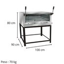 Forno Roma Inox FIRI110 Venâncio Profissional para Padarias e Restaurantes