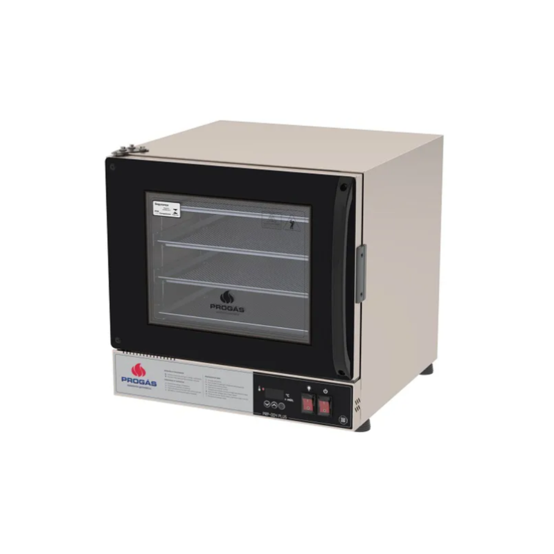 Forno Turbo Eletrico Progas Fast Oven Plus Preto