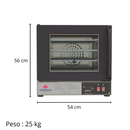 Forno Turbo Eletrico Progas Fast Oven Plus Preto