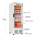 Freezer Vertical Tripla Ação 567 Litros Branco Imbera 220V
