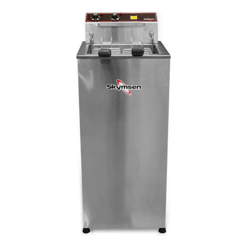 Fritadeira de Pé Zona Fria 2 Cestas 800W Skymsen