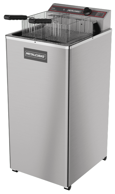 Fritador Comercial Elétrico GFAO 18 P Alta Performance Inox - Metalcubas
