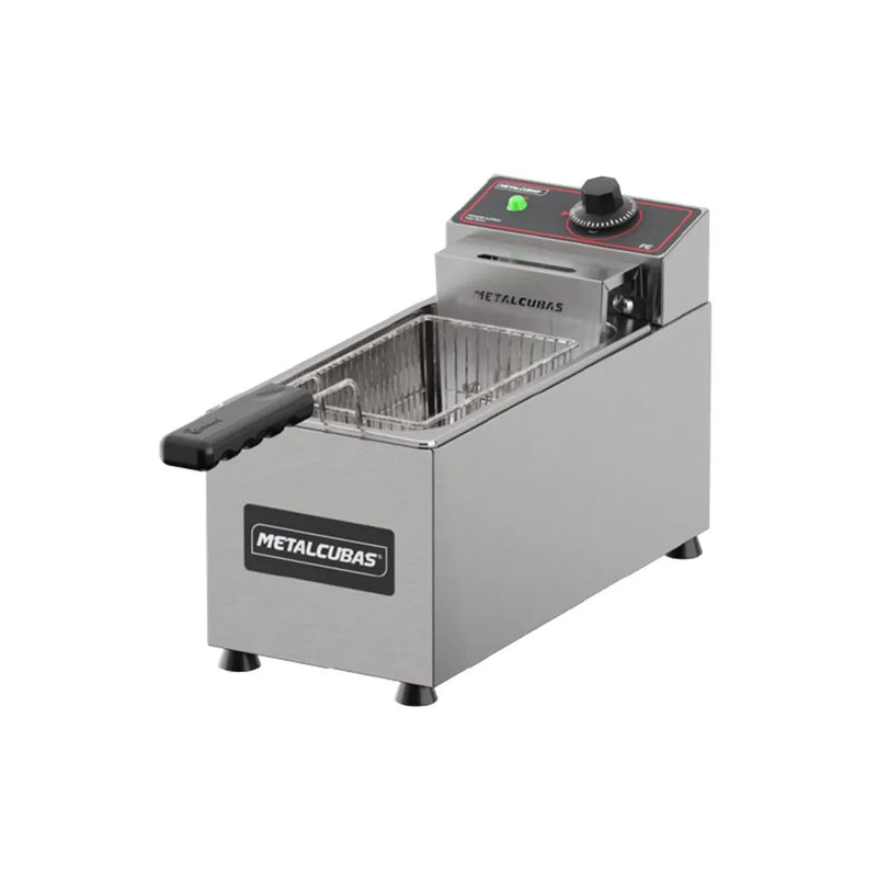 Fritador Elétrico 1 Cuba 3 Litros 220V Metalcubas