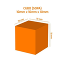 Disco PA7 Pro Corte Fatias 10mm GC10 Para Cubos Skymsen