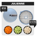 Kit Discos Pa7pro Fatiador GC10 PRO e E10 Skymsen