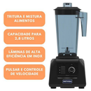 Liquidificador 2 Litros Alta Rotação Metvisa