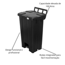 Lixeira 100L com Pedal JSN