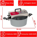 Misturador 7 Litros Sobrepor Fogão 220V Progás