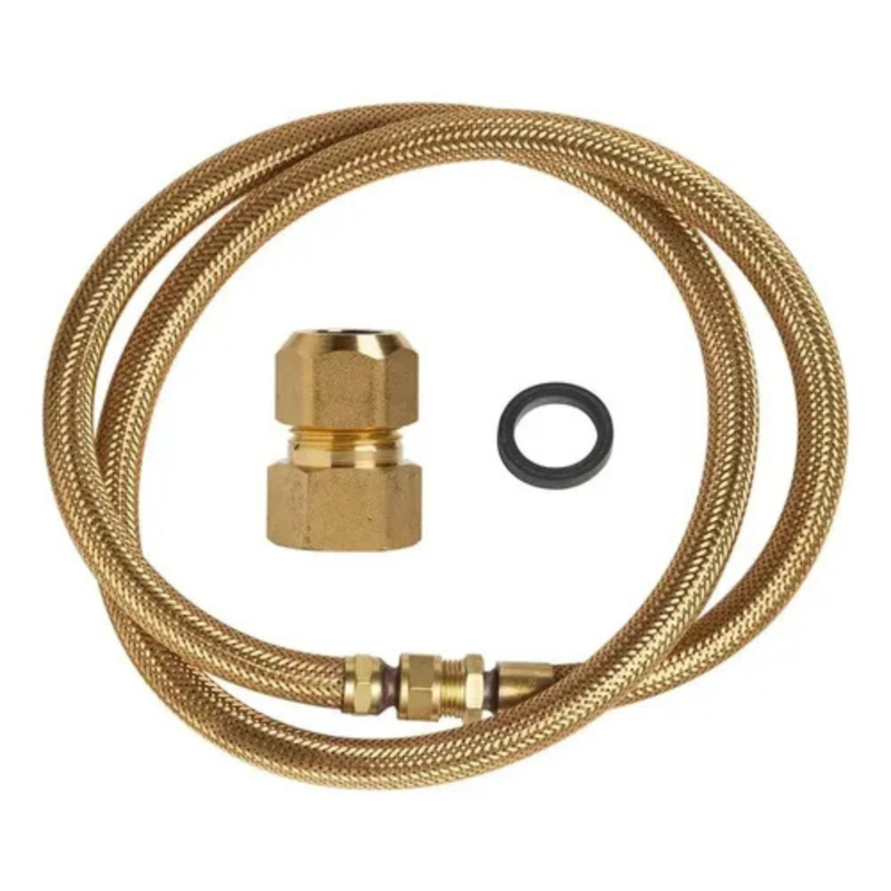 Mangueira 2M Flex de Metal Para Instalação de Fogão Profissional