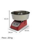 Maquina de Algodão Doce Inox Braesi