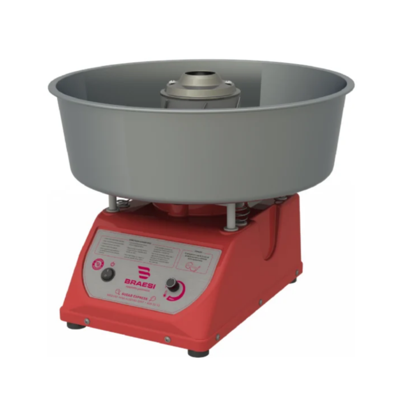 Maquina de Algodão Doce Inox Braesi