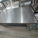 Mesa de Trabalho Inox 120x70x85cm Com Prateleira Inferior Lisa Promaq Usado