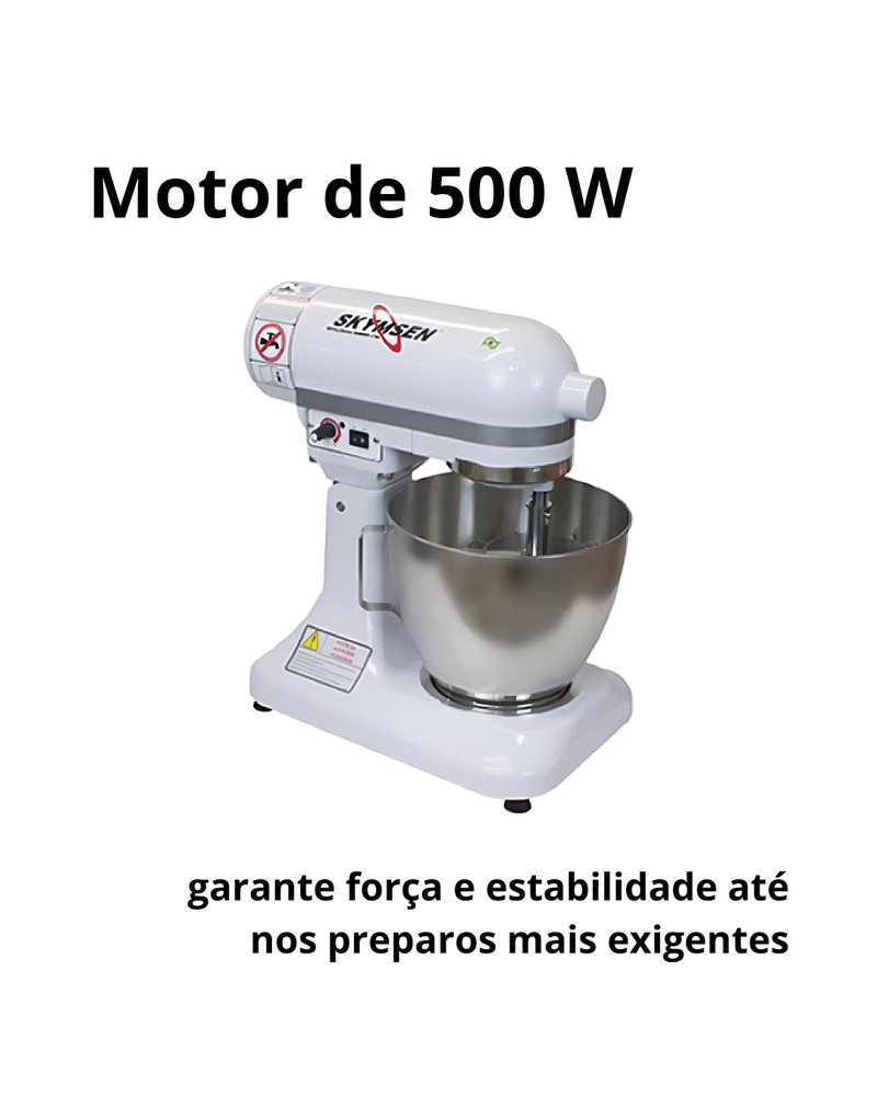 Batedeira Planetária Bps-05-n 5 Litros - Skymsen