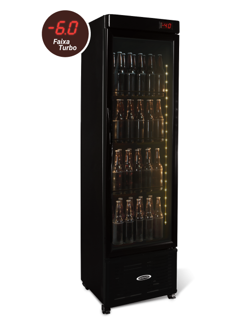 Cervejeira Visa cooler 250 Litros Porta de Vidro 220v - Conservex