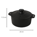 Panela Ferro Fundido 240x115 com Tampa Venâncio