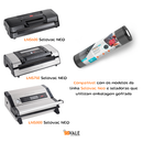 Embalagem A Vácuo Gofrada Preta 28cm X 5m Selovac