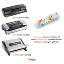 Embalagem A Vácuo Gofrada Transparente 28cm X 5m Selovac