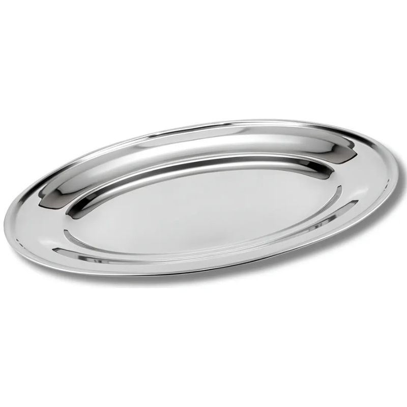Travessa Oval Para servir Premium Inox GP Inox