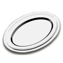 Travessa Oval Para servir Premium Inox GP Inox