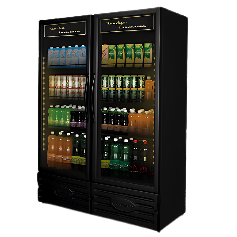 Visa Cooler Refrigerada Vertical 850 Litros All Black New Age Conservex