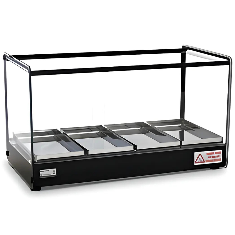 Estufa para Salgados 4 Bandejas Vidro Reto 220V - Tita