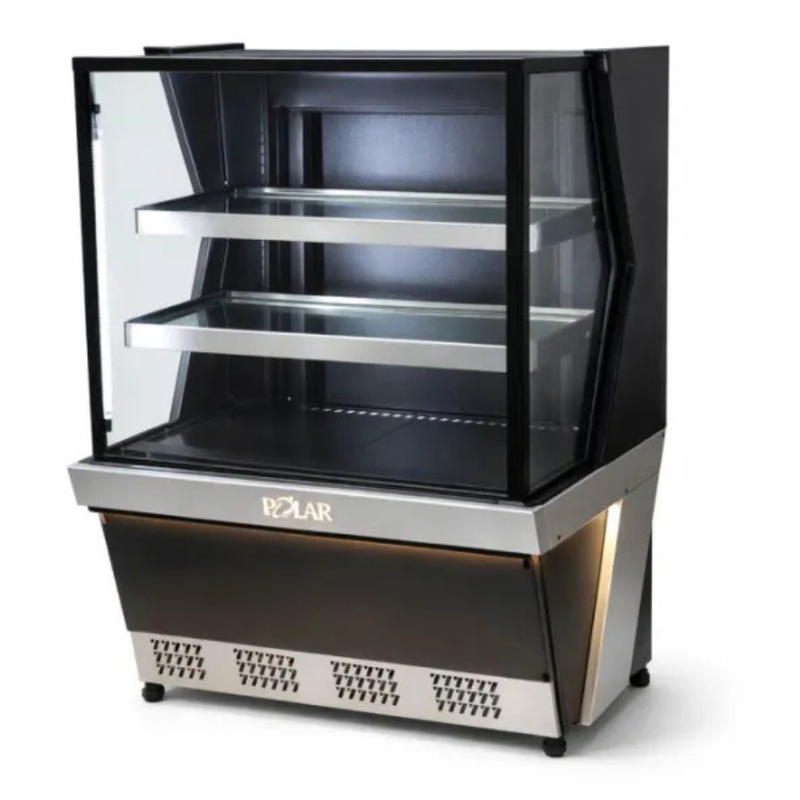Vitrine Refrigerada Polar 150 cm Preto Linha 7 220v