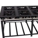 Fogão Industrial 8 Bocas Duplas Central A Gás - Venâncio