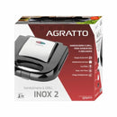 Sanduicheira Agratto Preto/Inox 220V 750W SID-02