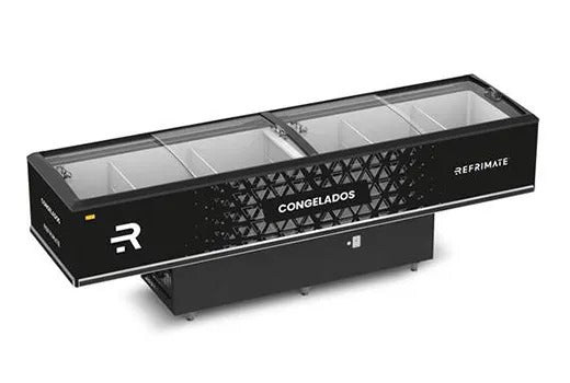 Expositor Ilha de Congelados 3 metros Vanguard Top 3000 - Refrimate
