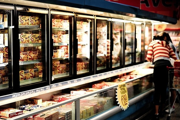 Visa cooler Congelados Freezer Expositor Carbono 445 Litros - Gelopar