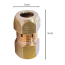 Adaptador Dako 1/2 Femea para Flexível