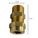 Adaptador Dako 1/2 Macho para flexível