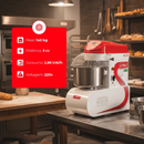 Amassadeira Espiral 2 Velocidades Epóxi 25 kg Trifásico 220v Braesi