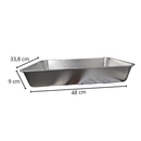 Assadeira Inox Reforçado N°5 SSVale