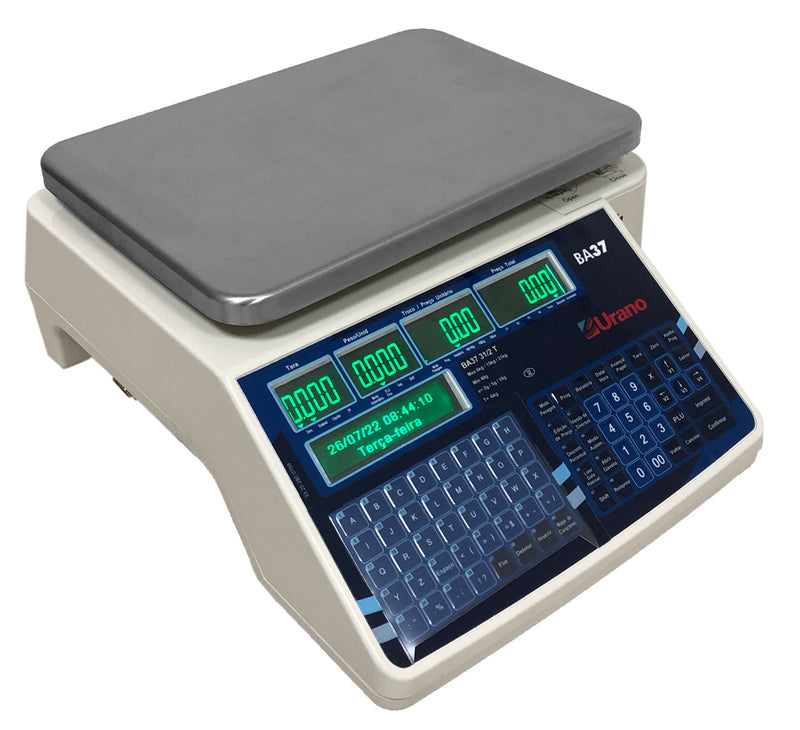 Balança Digital Etiquetadora 31Kg BA37 - Urano