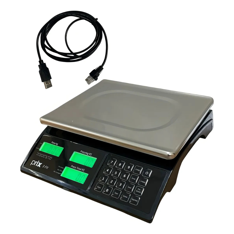 Balança Prix 3 Fit USB 32kg Toledo Brasil