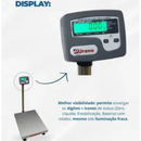 Balança de Plataforma Industrial 300kg Urano UR10000 Light – Bandeja Inox