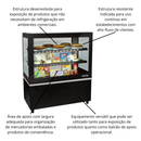 Balcão Seco Black Box 1 metro - Conservex