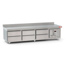 Balcão Refrigerada 200 cm 6 Gavetas 220V Red Chameleon